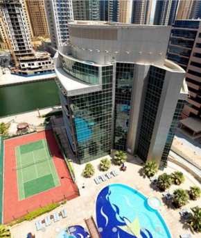 Marina view with Pool, Gym, Tennis Court, 5 mins to Beach